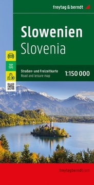 SŁOWENIA mapa 1:150 000 FREYTAG & BERNDT 2023