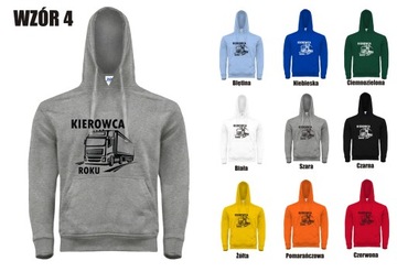 GRUBA BLUZA Z KAPTUREM TWÓJ NADRUK TRUCK TIR SCANIA VOLVO MAN IVECO POLISH