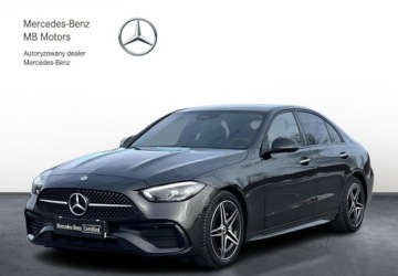 Mercedes Klasa C W206 Limuzyna 1.5 180 170KM 2025 Mercedes-Benz Klasa C AMG Line CarPlay Android Auto Martwe Pole Kamera Sal