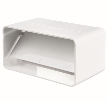 Łącznik kanałów z zaworem zwrotnym 122x60mm