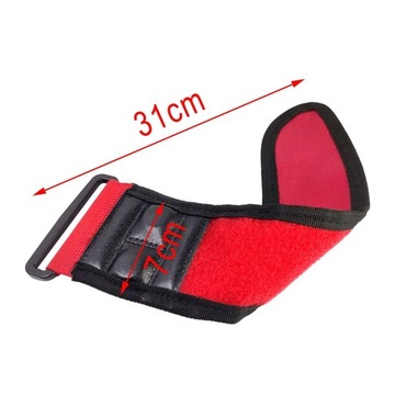 Держатель ремня, красный, без отверстия