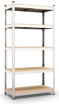 Regał Metalowy Do Garażu 220x90x40 6 Półek 175KG