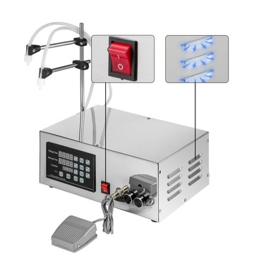 Автоматическая машина для розлива жидкостей емкостью 3500 мл