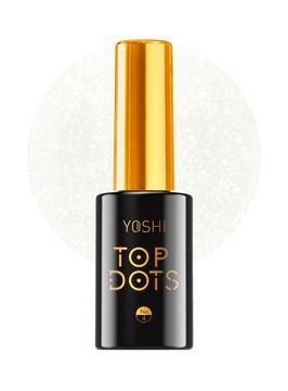 YOSHI Top hybrydowy do paznokci TOP DOTS No 4 matowy 10ml