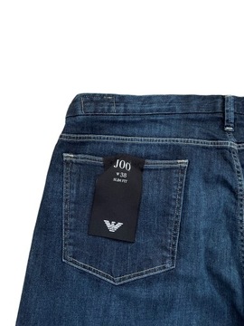 EMPORIO ARMANI jeansy męskie slim r. W 38 L 33