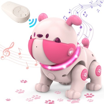 ИНТЕРАКТИВНЫЙ РОБОТ СОБАКА С ДИСТАНЦИОННЫМ УПРАВЛЕНИЕМ СОБАКА ТАНЦУЕТ ПРОГУЛЯЕТ С ГОЛОСОМ