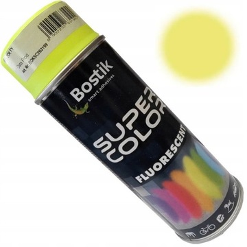 BOSTIK LAKIER FLUORESCENCYJNY ŻÓŁTY 400ML