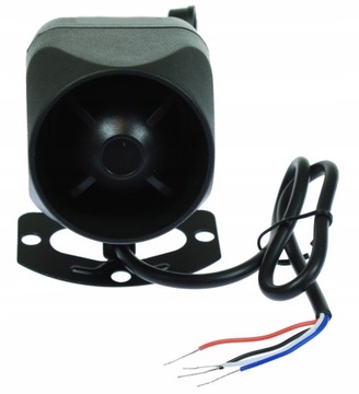 Сирена сигнализации мощностью 20 Вт с автономным питанием и ключом.