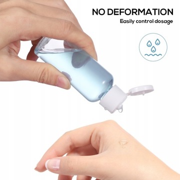 Beaupretty 24шт 50мл пластиковые пустые бутылки