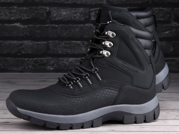 Buty męskie trekkingowe HI-TEC BLAZI MID BLACK