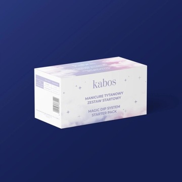 Титановый маникюрный набор KABOS Magic Dip System Lovely Set