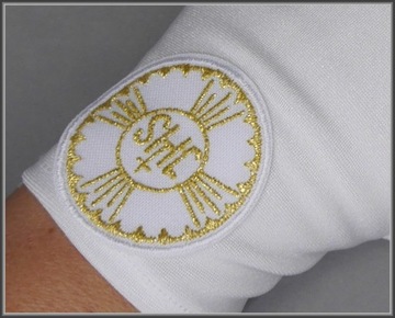 Набор для причастия: мешок для причастия + перчатки. В альбом с приложением IHS