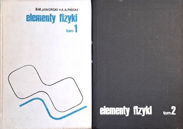 JAWORSKI ELEMENTY FIZYKI 1 - 2 komplet