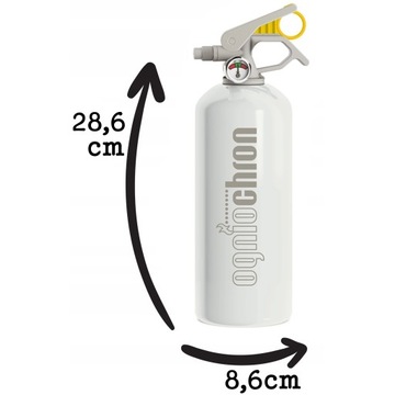 Домашний кухонный огнетушитель 1 кг ABF Liquid Fire Protector Белый