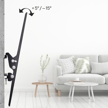 Прочное КРЕПЛЕНИЕ ДЛЯ ТВ для 75-дюймового ЖК-дисплея Hama со светодиодной подсветкой VESA 800X400, наклоняемое