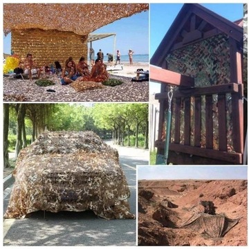 Лесная камуфляжная сетка белого цвета 4x6M с фильтром