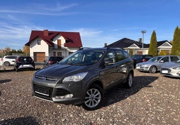 Ford Kuga II SUV 1.5 EcoBoost 150KM 2016 Ford Kuga 1.5B 150KM przeb.142tys ksiazka bezwypadkowy NAVI skora 1.5, zdjęcie 34