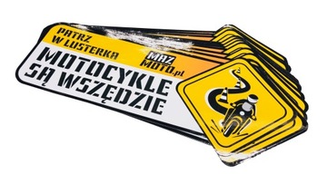 NAKLEJKI REKLAMOWE KAŻDA OSOBNO ZADRUK 100x100cm