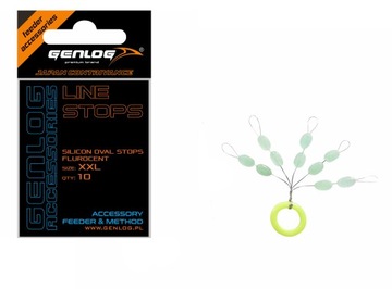 STOPERY SILIKONOWE OVAL XXL GENLOG 10szt