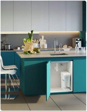 Кухонный фильтр обратного осмоса Аквафор DWM-101S Морион + свободный сатуратор