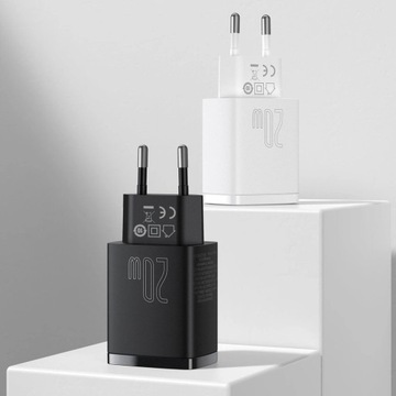 СЕТЕВОЕ ЗАРЯДНОЕ УСТРОЙСТВО BASEUS USB-C PD20W/QC3.0