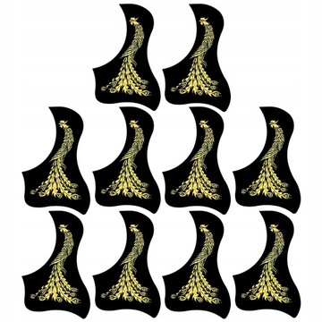 10 szt. Pickguardów gitarowych Folk Guitar