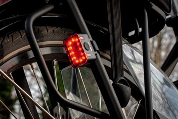 ЗАДНИЙ ВЕЛОСИПЕДНЫЙ ФОНАРЬ СВЕТОДИОДНЫЙ ВЕЛОСИПЕДНЫЙ ФОНАРЬ КРАСНЫЙ ВОДОНЕПРОНИЦАЕМЫЙ USB-C VAYOX