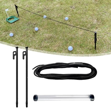 Качели для выравнивания клюшек для гольфа черного цвета