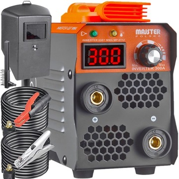 SPAWARKA INWERTOROWA INWERTEROWA MMA TIG LCD IGBT 300A Majster Polska
