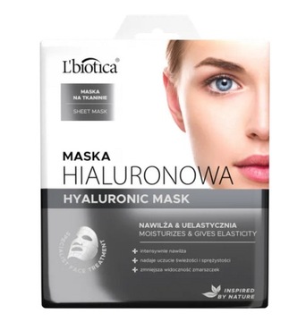 L'BIOTICA Maska na tkaninie hialuronowa 23ml