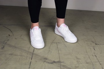 Adidas SKÓRA damskie buty Originals sneakersy białe tenisówki tramki
