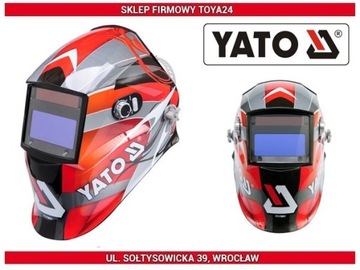 СВАРОЧНЫЙ ШЛЕМ-МАСКА С АВТОЗАТЕМНЕНИЕМ Yato