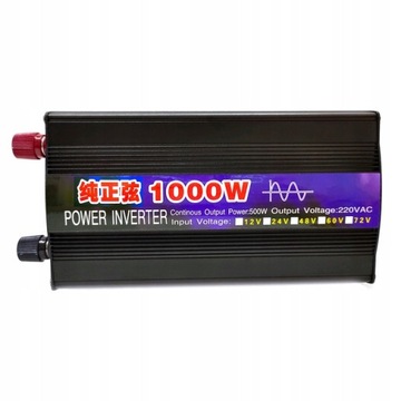 Czysta fala sinusoidalna inwertor 6000w 12v