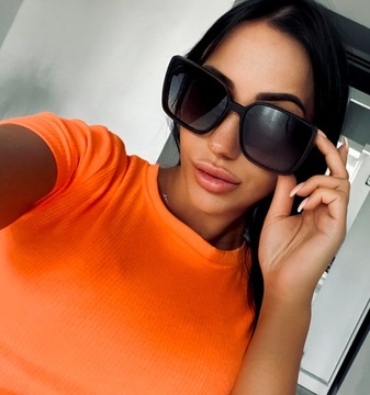 ЖЕНСКИЕ БОЛЬШИЕ ПОЛЯРИЗОВАННЫЕ ОЧКИ С КОРПУСОМ ФИЛЬТРА UV400