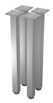 4 x ALUMINIOWA NOGA DO STOŁU 400 MM ALU REGULOWANA