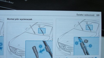 Mercedes E Class Coupe C238 Руководство пользователя на польском языке в кейсе Mercedes 2017 г.