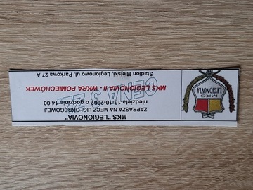 Legionovia Legionowo - Wkra Pomiechówek , 2002 rok