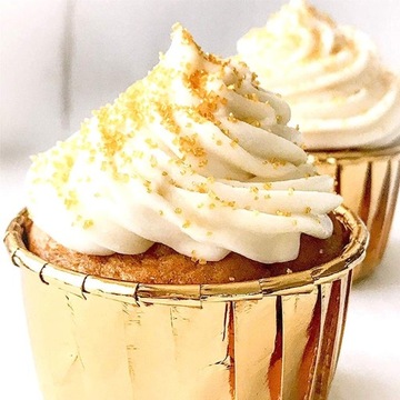 ЧАШКИ ДЛЯ МАФФИНОВ, ЗОЛОТЫЕ ФОРМЫ, ЧАШКИ ДЛЯ МАФФИНОВ, 50 шт.