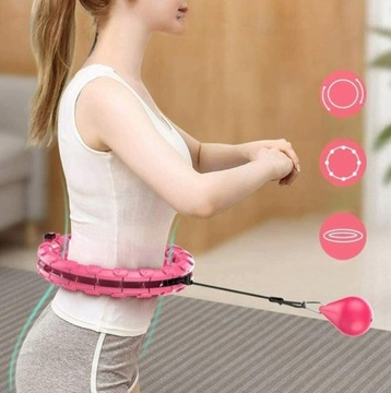 HULA HOP С ВЕСОМ, СКЛАДНОЕ КОЛЕСО ДЛЯ ПОХУДЕНИЯ HULA HOP