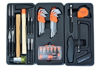 Инструментальный шкаф с оборудованием мастерской, 334 инструмента. FR4064 красный