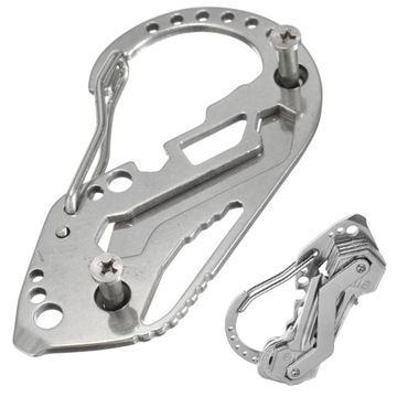 KARABIŃCZYK BRELOK WIELOFUNKCYJNY MULTITOOL KLUCZ