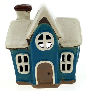 DOMEK CERAMICZNY LAMPION ŚWIECZNIK