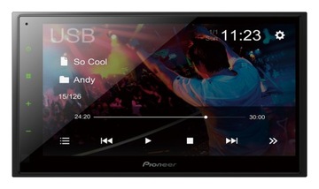 Pioneer DMH-A340DAB Radio samochodowe 2DIN Bluetooth DAB+ WebLink V-Color