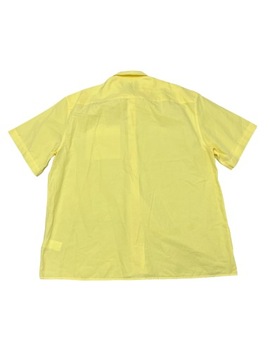 Reserved koszula męska krótki rękaw żółta LYOCELL L