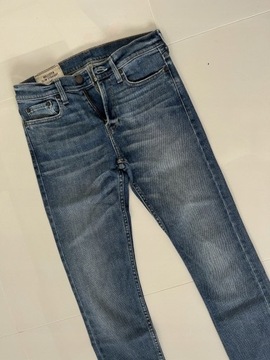 HOLLISTE spodnie jeans męskie slim W28L30 W30L30 -