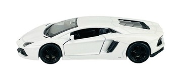 WELLY LAMBORGHINI AVENTADOR LP700-4 БЕЛЫЙ 1:34 МЕТАЛЛ НОВАЯ МОДЕЛЬ