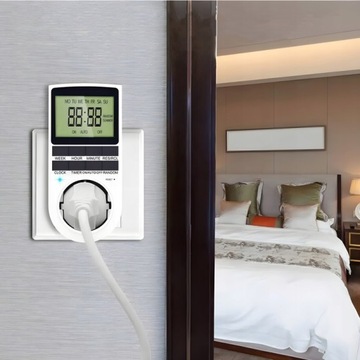 ТАЙМЕР-ПРОГРАММАТОР ПЕРЕКЛЮЧАТЕЛЬ ТОКА ТАЙМЕР ЖК-ЦИФРОВОЙ КОНТРОЛЛЕР