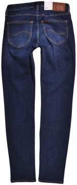 LEE spodnie JEANS dark blue STRAIGHT ELLY_ W29 L33