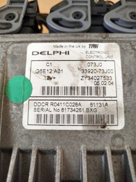 JEDNOTKA ŘÍZENÍ MOTORU SUZUKI LIANA 1.4 33920-73J00