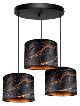 LAMPA WISZĄCA SUFITOWA ŻYRANDOL ABAŻUR NOWOCZESNA